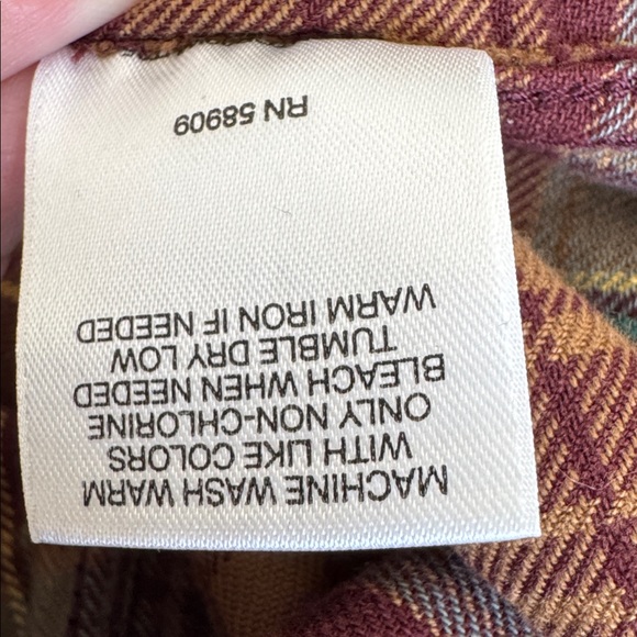 Cremieux Button Down Men Large Red Plaid Long Sleeve Reinforced Elbow luxury - Picture 11 of 11